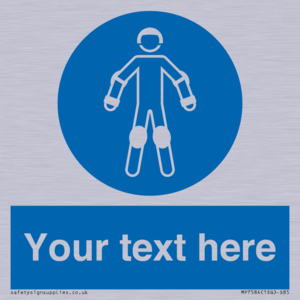 Custom protective roller sport equipment must be worn